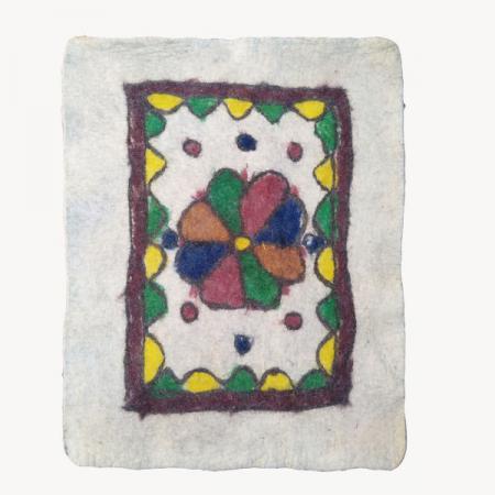 مشخصات نمد ترکمن بادوام طرح کلاسیک