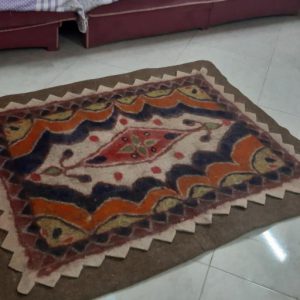 فرش نمدی پشمی
