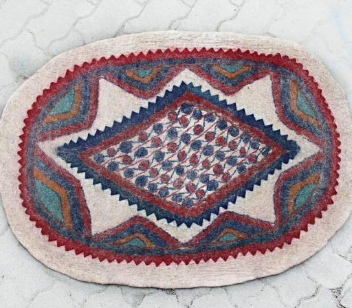 پخش کنندگان نمد پشمی بیضی بزرگ