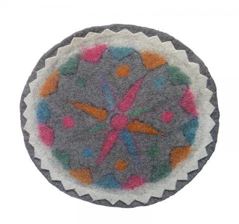 تولید کننده فرش گرد نمدی صادراتی