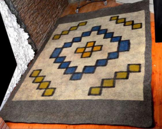 پخش انواع فرش نمدی سنتی صادراتی