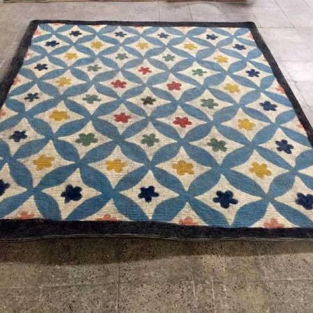 آشنایی با بهترین فرش نمدی مدل درخشش