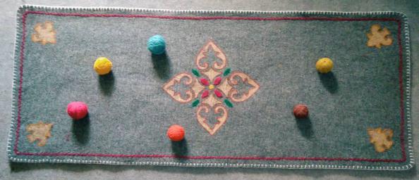 مرکز تولید زیرانداز نمدی در شهرکرد