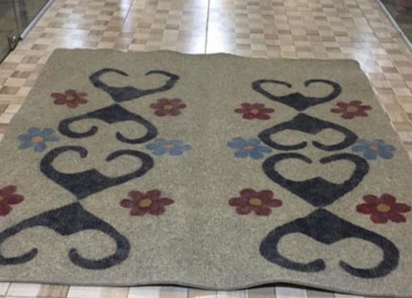 صادر کننده بهترین فرش نمدی ماشینی فانتزی