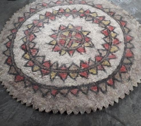 فروش انبوه زیرانداز نمدی سنتی ایران