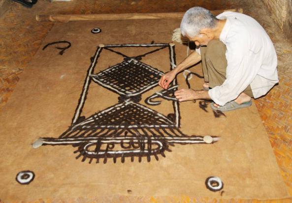 فواید درمانی فراوان فرش نمدی سنتی