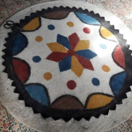 قیمت انواع فرش نمدی مدل آفتاب