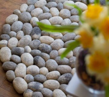 پادری نمدی طرح سنگ مدرن