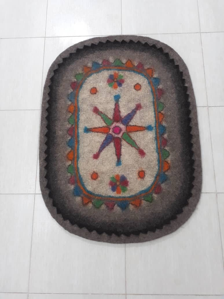 نمد فرش سنتی صادراتی