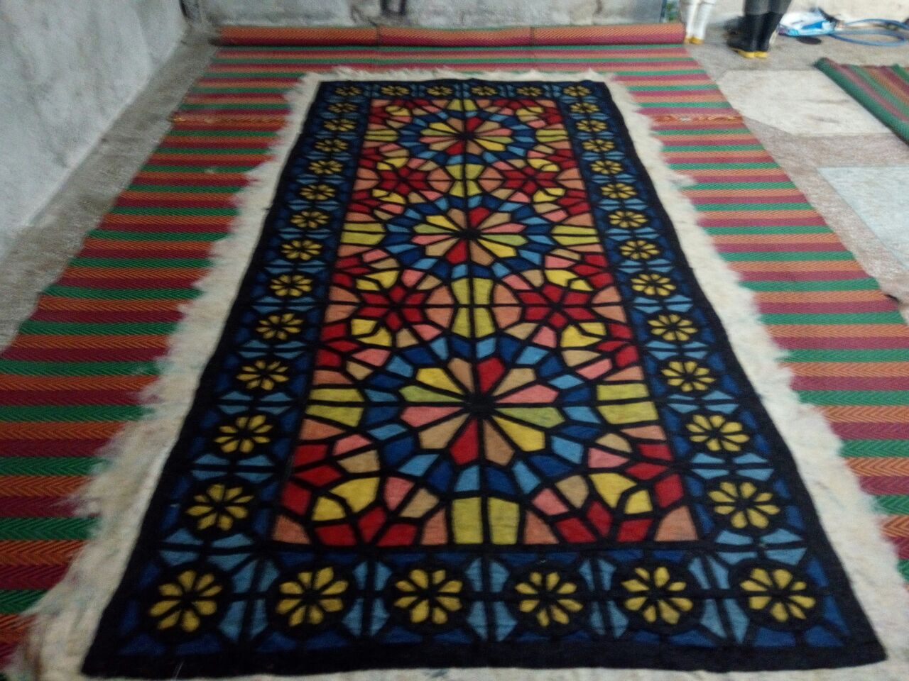 زیرانداز نمدی صادراتی باکیفیت