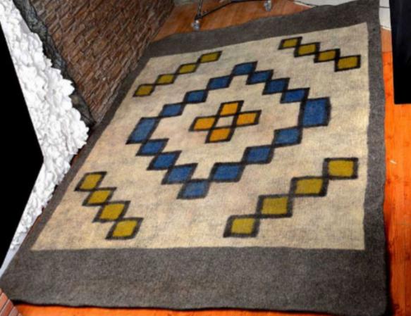 آشنایی با طرح های جدید فرش نمدی ماشینی