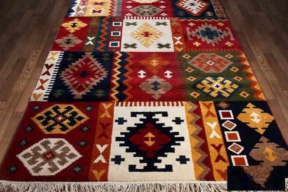 خرید مستقیم فرش نمدی ماشینی مرغوب