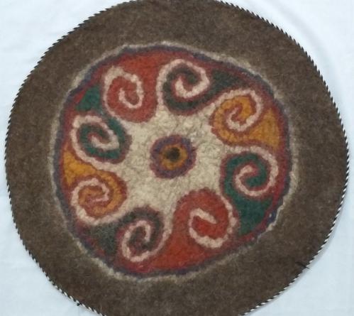 تولید انبوه فرش نمدی ماشینی درجه یک