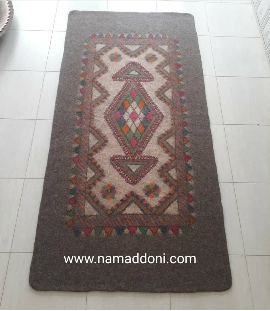 زیرانداز نمدی سنتی پشمی