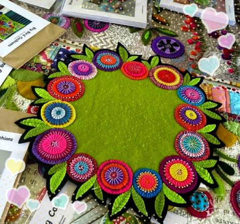 خرید آسان پادری نمدی گرد