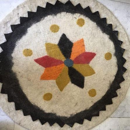 قیمت بهترین فرش اتاق نمدی شهرکرد