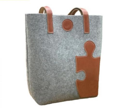 مراکز توزیع کیف نمدی خاکستری شیک