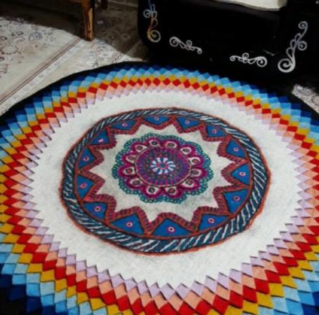 قیمت فروش زیر انداز نمدی فانتزی شهرکرد