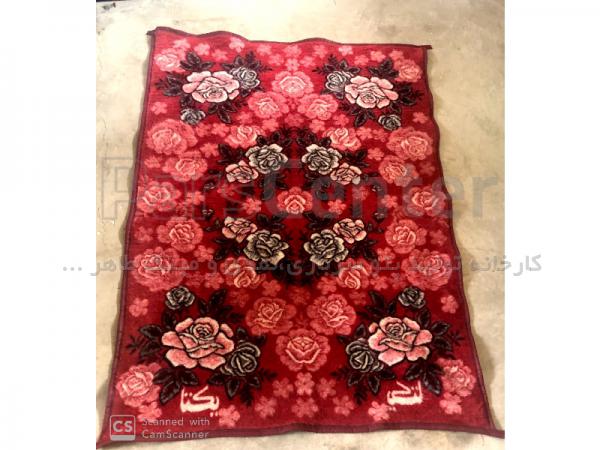 شرکت پخش پتو نمدی طرح دار گل