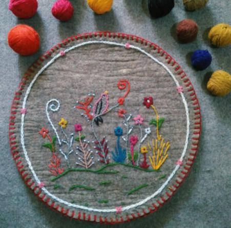 مرکز پخش نمد دایره خاکستری باکیفیت