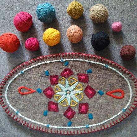 مدت زمان نگهداری نمد دایره خاکستری مشهد