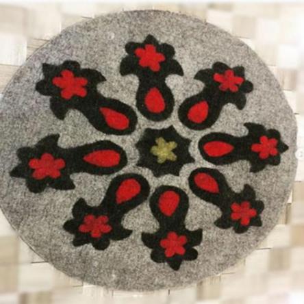 سفارش فرش نمدی مدل آتش باکیفیت