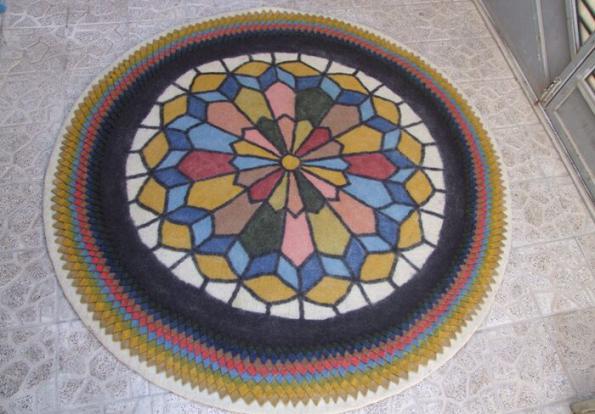 عرضه کننده فرش نمدی خوش نقش شهرکرد