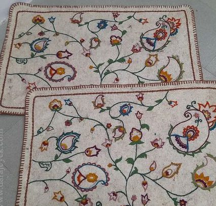 نمد سنتی گلدوزی