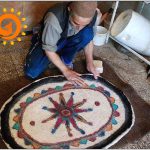 تشک نمدی بیضی