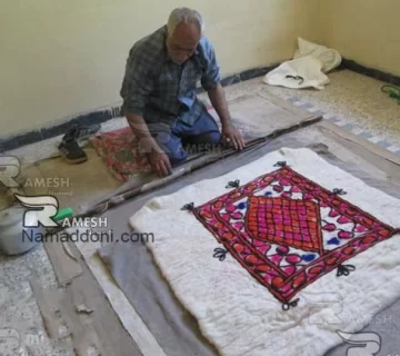 تشک نمدی تک نفره