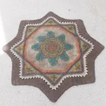 نمد سنتی دستباف طرح ستاره