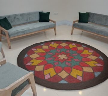 نمد طبیعی گرد بزرگ