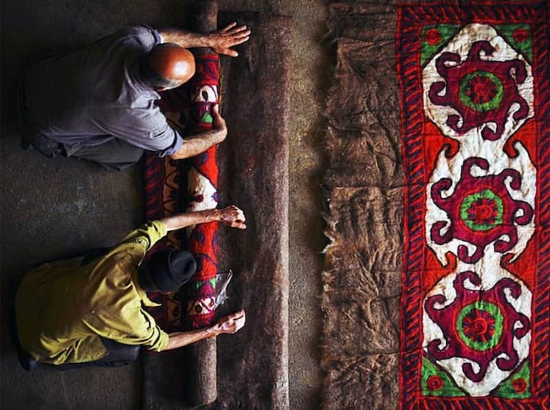 نمد بافی چیست