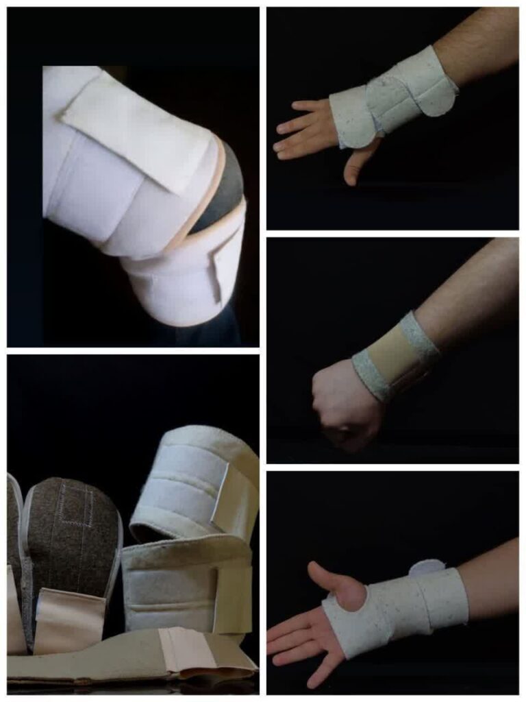 زانو بند نمدی اعلا مرینوس