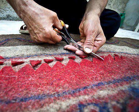 طریق ساخت نمد سنتی