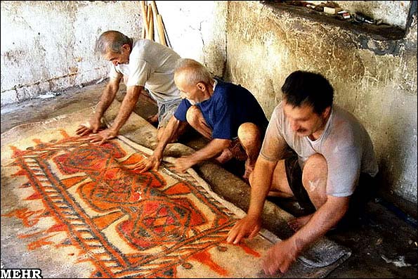 نمد گوسفندی چیه